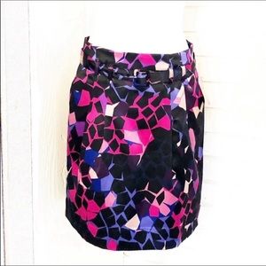 H&M Belted Satin Mini Skirt, NWT, size 8